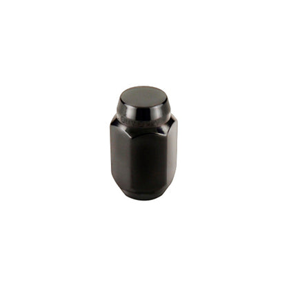 McGard Hex Lug Nut (Cone Seat) M12X1.5 / 13/16 Hex / 1.5in. Length (4-pack) - Black.