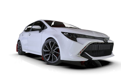 Rally Armor 2019-20 Toyota Corolla Black UR Mud Flap Grey Logo.