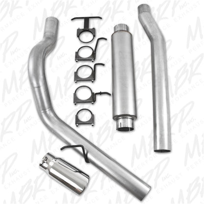 MBRP 2003-2007 Ford F-250/350 6.0L EC/CC Cat Back Single Side (Stock Cat).