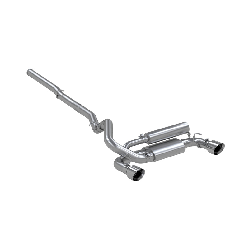 MBRP 2016+ Ford Focus RS 3in Aluminized Dual Outlet Cat-Back Exhaust.
