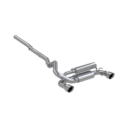 MBRP 2016+ Ford Focus RS 3in Aluminized Dual Outlet Cat-Back Exhaust.