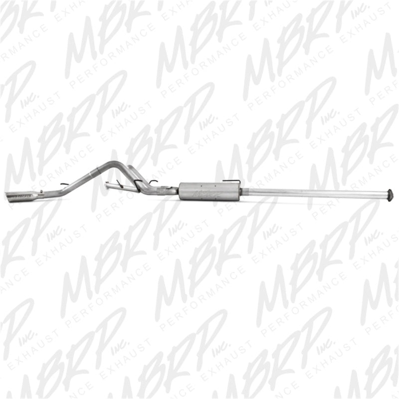 MBRP 05-13 Toyota Tacoma 4.0L EC/CC AL Dual Split Side Cat Back Exhaust.