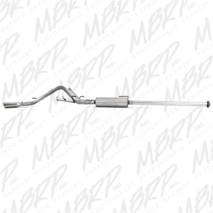MBRP 05-13 Toyota Tacoma 4.0L EC/CC AL Dual Split Side Cat Back Exhaust.