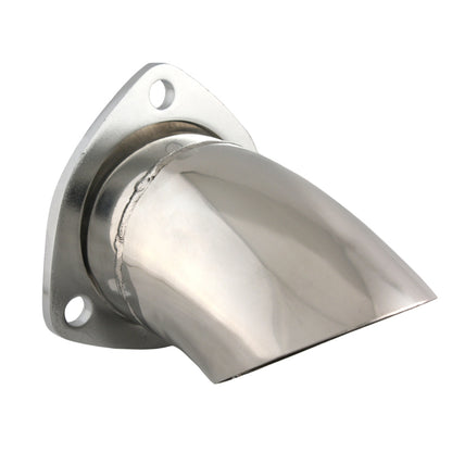 QTP 3in Bolt-On QTEC Adjustable Turn Down.
