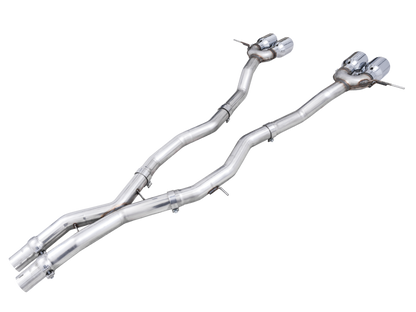 AWE Track Edition Catback Exhaust - Chrome Silver Tips | 3020-43482