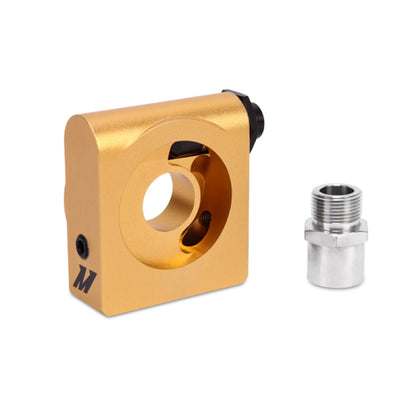 Mishimoto M22 x 1.5 Oil Sandwich Plate w/ Rear-Mounted Thermostat.
