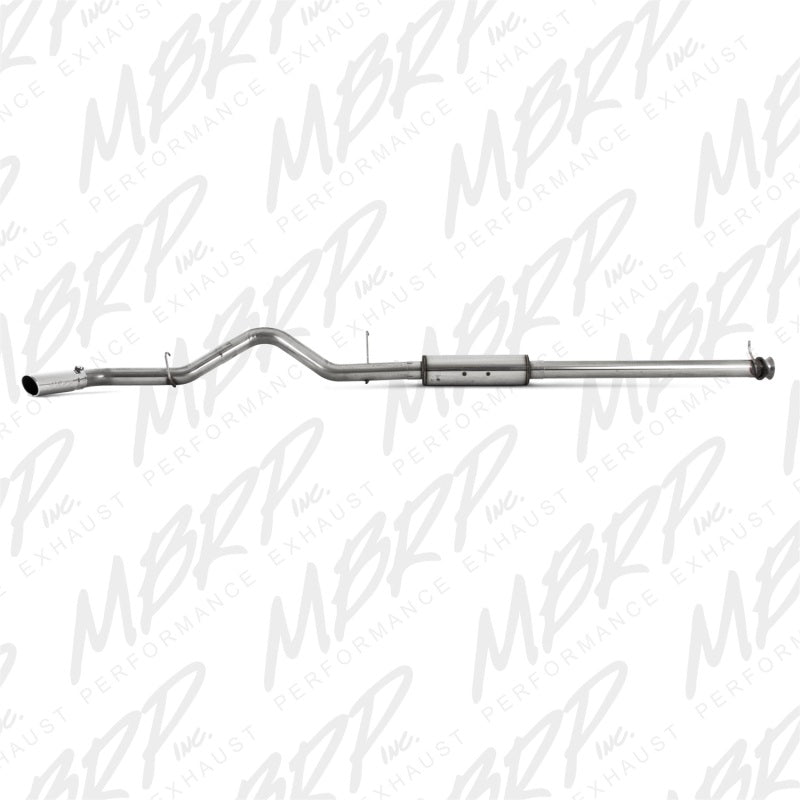 MBRP 11-19 Chevy/GMC 2500HD PU 6.0L V8 Single Side Exit T409 Cat Back Perf Exhaust.