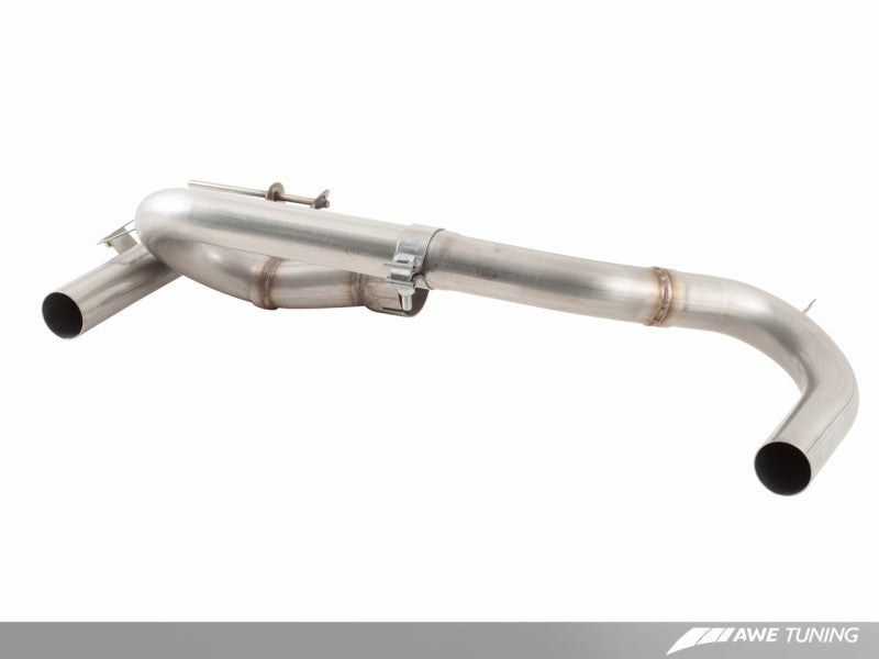 AWE Tuning BMW F3X 335i/435i Touring Edition Axle-Back Exhaust - Diamond Black Tips (102mm).