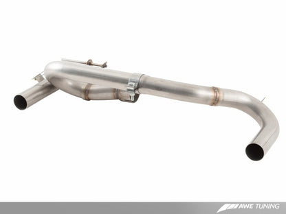 AWE Tuning BMW F3X 335i/435i Touring Edition Axle-Back Exhaust - Diamond Black Tips (102mm).