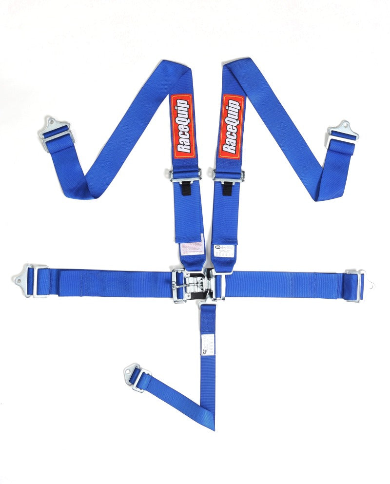 RaceQuip Blue L & L 5pt Seat Belt.