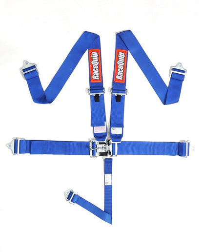 RaceQuip Blue L & L 5pt Seat Belt.
