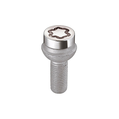 McGard Wheel Lock Bolt Set - 4pk. (Radius Seat) M14X1.5 / 17mm Hex / 45.0mm Shank Length - Chrome.