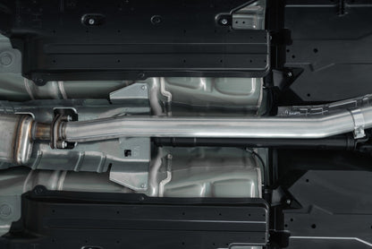 MBRP 15-19 Subaru WRX 2.0L/STI 2.5L 3in Dual Split Rear Exit w/ 3.5in Tips - T304 (Street Version).