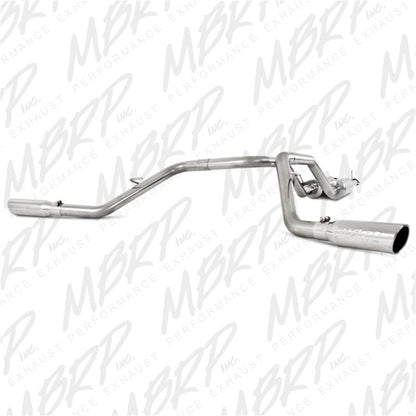 MBRP 2009-2010 Toyota Tundra 5.7L EC-Std. & SB/CC-SB Cat Back Dual Split Side.