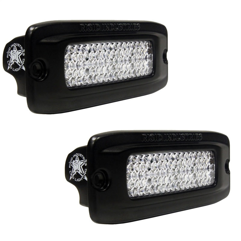 Rigid Industries SRQ - Flush Mount - Diffused - Back Up Light Kit.