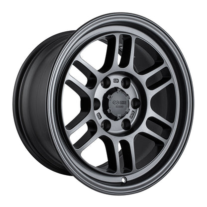 Enkei RPT1 17x9 6x135 Bolt Pattern +12 Offset 87.1 Bore Matte Dark Gunmetallic Wheel.