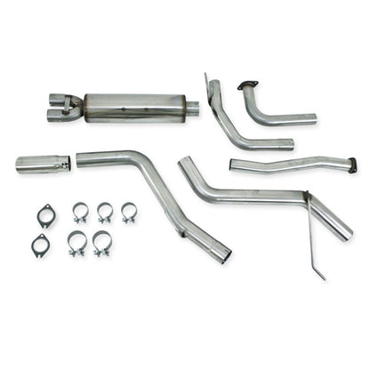 MBRP 05-11 Nissan Frontier 4.0L V6 Single Side T409 Cat Back Exhaust.