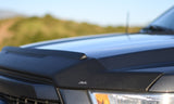 AVS 06-17 Ford Expedition Aeroskin II Textured Low Profile Hood Shield - Black.