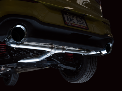 AWE Tuning Track Catback Edition Exhaust - Chrome Tips | 3020-32658