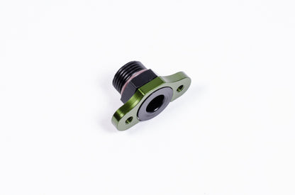 Radium Engineering FPR Adapter - 8AN ORB 11mm Bore 32mm Spacing M5.