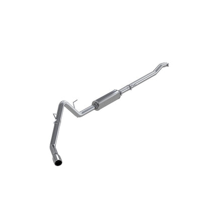 MBRP 2005-2007 Dodge Dakota 3.7/4.7L 3 Cat Back Single Side.