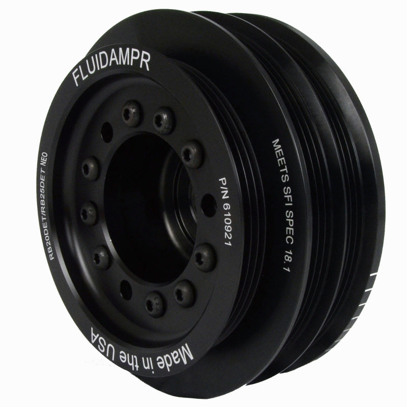 Fluidampr Nissan RB20DET/RB25DET NEO Phase-1 BNR32 GT-R Steel Internally Balanced Damper.