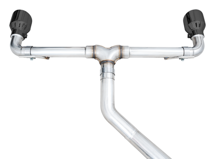 AWE Tuning Touring Catback Exhaust - Diamond Black Tips | 3015-33658