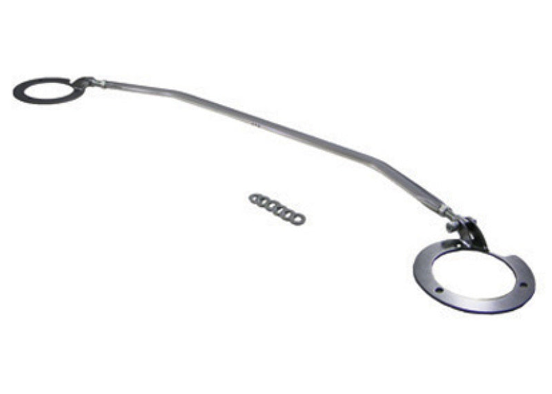 Whiteline 93-00 Subaru Impreza Non-Turbo Front adjustable strut tower brace.