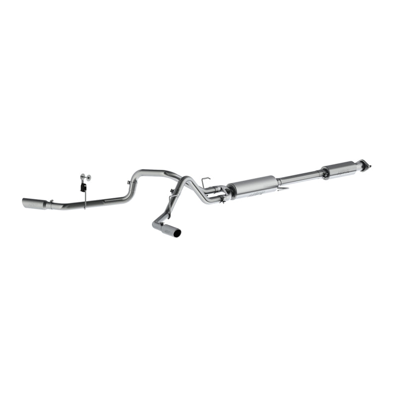 MBRP 2015 Ford F-150 5.0L 3in Cat Back Dual Split Side Exit T409 Exhaust System.