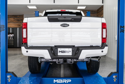 MBRP 2017+ Ford F-250/F-350 6.2L/7.3L Super/Crew Cab Single Side 4in T304 Catback Exhaust.