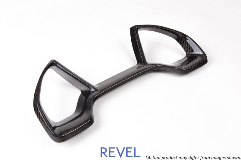 Revel GT Dry Carbon Dash Cluster Cover 16-18 Honda Civic - 1 Piece.