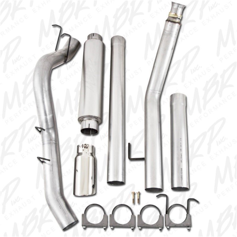 MBRP 1994-2002 Dodge 2500/3500 Cummins Turbo Back Single Side (94-97 Hanger HG6100 req.).