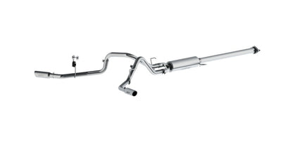 MBRP 2015 Ford F-150 2.7L / 3.5L EcoBoost 2.5in Cat Back Dual Side Split Alum Exhaust System.