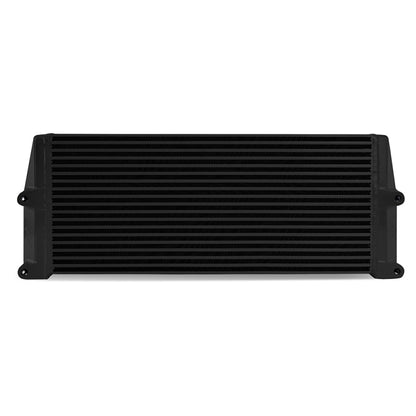 Mishimoto Heavy-Duty Oil Cooler - 17in. Same-Side Outlets - Black.
