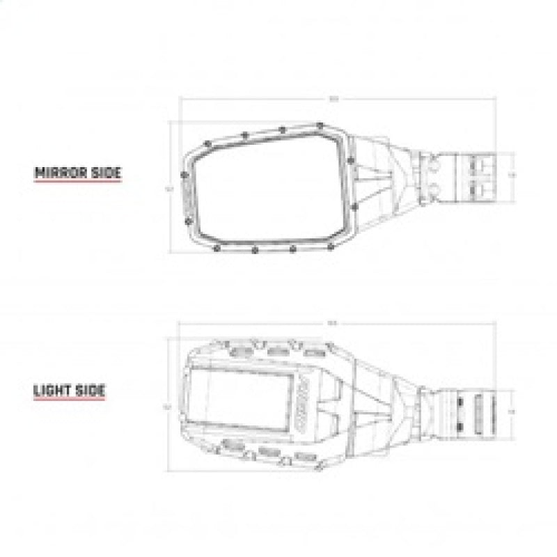 Rigid Industries Reflect Lamp Set.