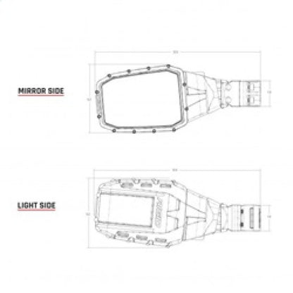 Rigid Industries Reflect Lamp Set.