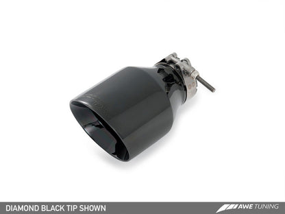 AWE Tuning Touring Catback Exhaust - Diamond Black 90MM Tips | 3015-23040