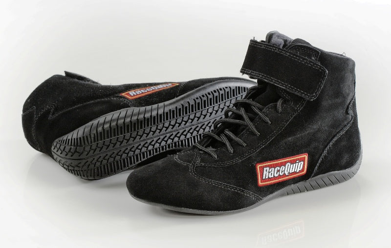 RaceQuip Black SFI Race Shoe 10.0.