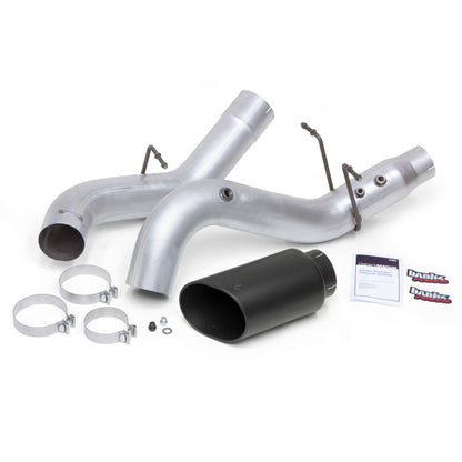 Banks Power 17-19 Chevy Duramax L5P 2500/3500 Monster Exhaust System w/ Black Tip.