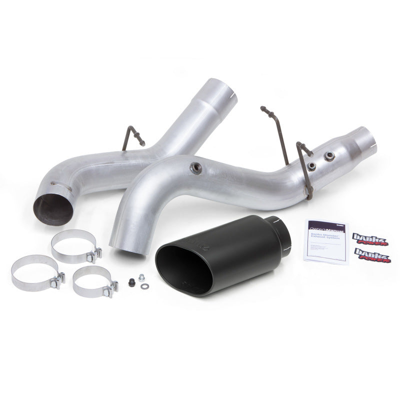 Banks Power 17-19 Chevy Duramax L5P 2500/3500 Monster Exhaust System w/ Black Tip.