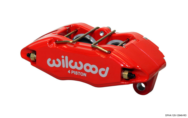Wilwood Caliper-Dynapro Honda/Acura - Red 1.62in Pistons .83in Disc.