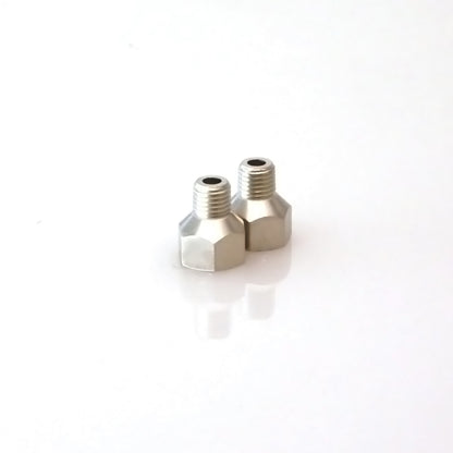 Turbosmart 1/16in NPT Male - 1/8in NPT Female Fittings.