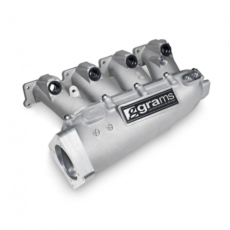 Grams Performance VW MK4 Large Port Intake Manifold - Raw Aluminum.