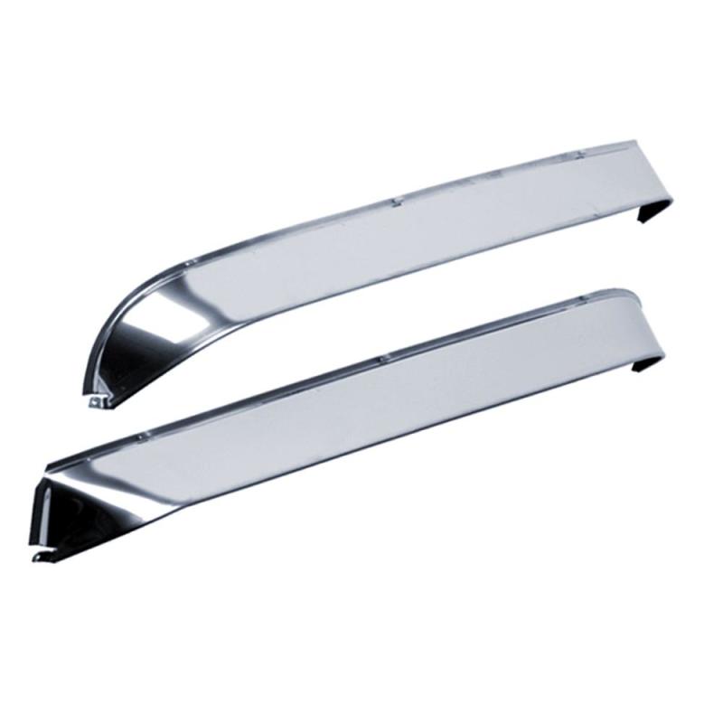 AVS 84-90 Ford Bronco Ii Ventshade Window Deflectors 2pc - Stainless.