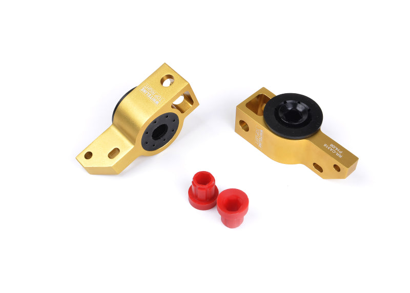 Whiteline VAG MK4/MK5 Front Lower control arm anti-dive caster kit.
