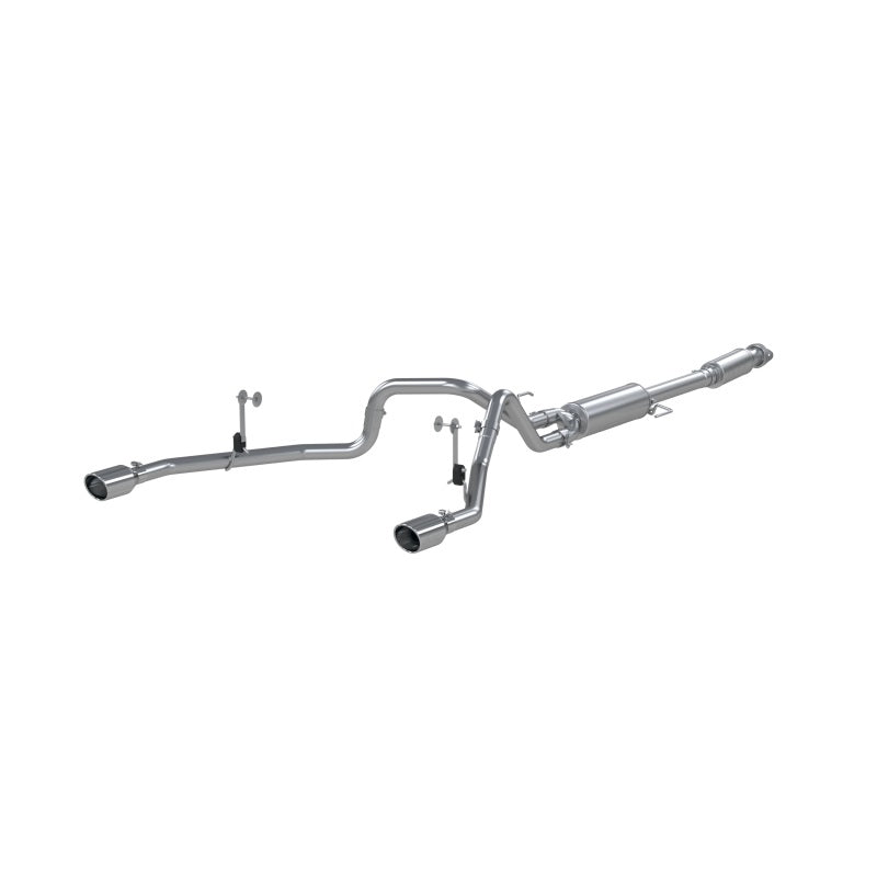 MBRP 2021+ F-150 2.7L/ 3.5L Ecoboost, 5.0L 3in Cat Back 2.5in Dual Split Rear.