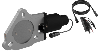 QTP 3in Bolt-On QTEC Electric Cutout Valve - Single.
