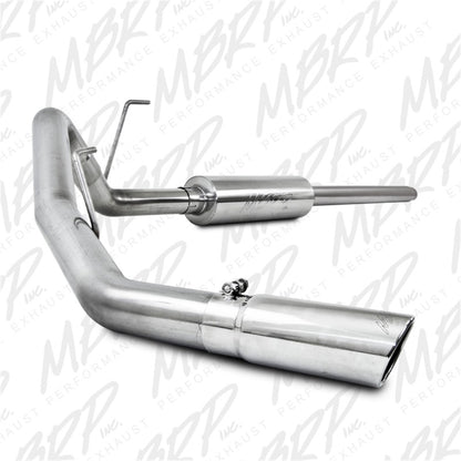 MBRP 2004-2008 Ford F150 EC/CC-SB Cat Back Single Side.