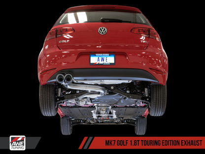 AWE Tuning Touring Catback Exhaust - Diamond Black 90MM Tips | 3015-23044