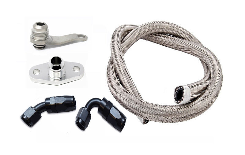 Torque Solution Subaru EJ -10AN Turbo Oil Return Line Kit.